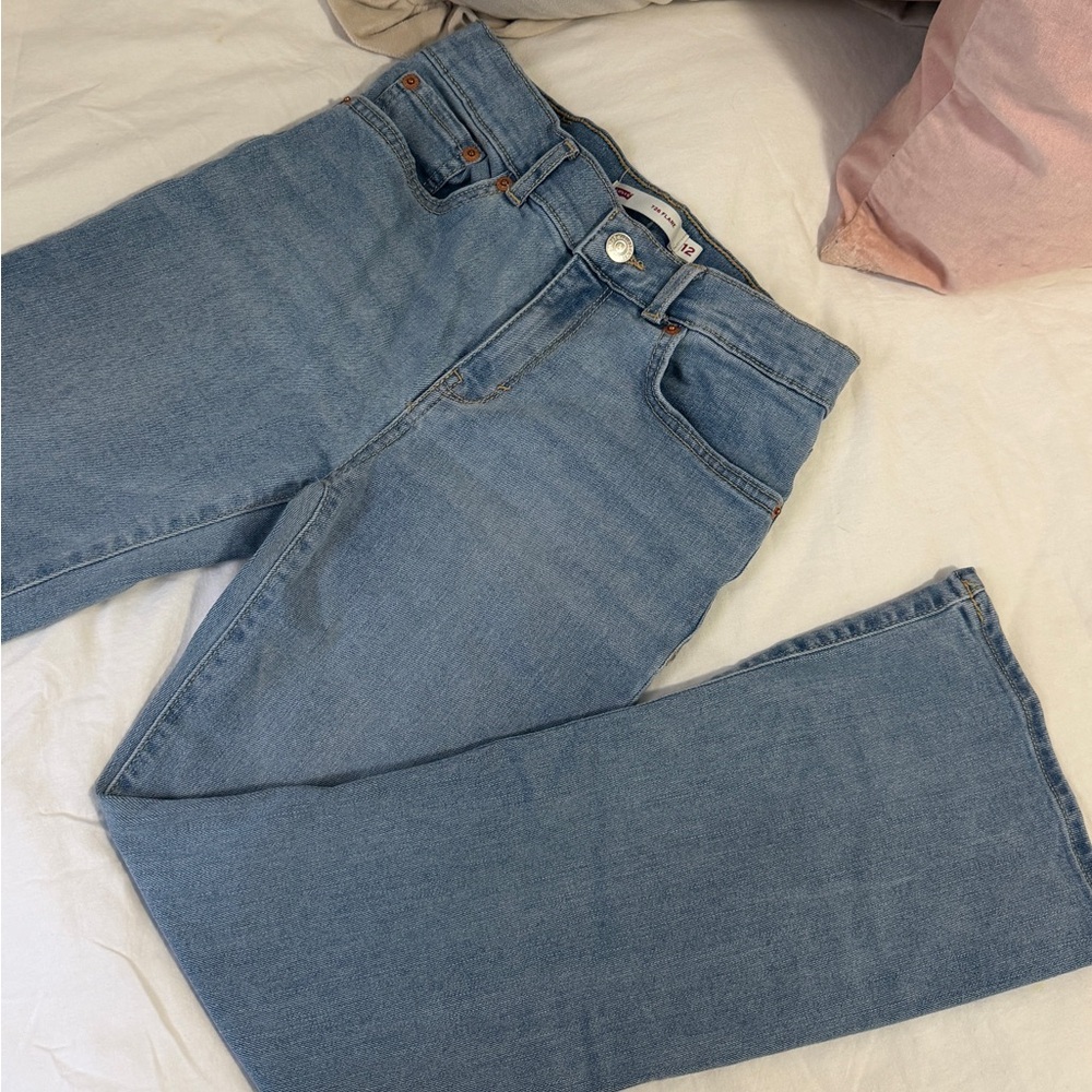 Levi's Light Blue Straight Leg Women's Jeans